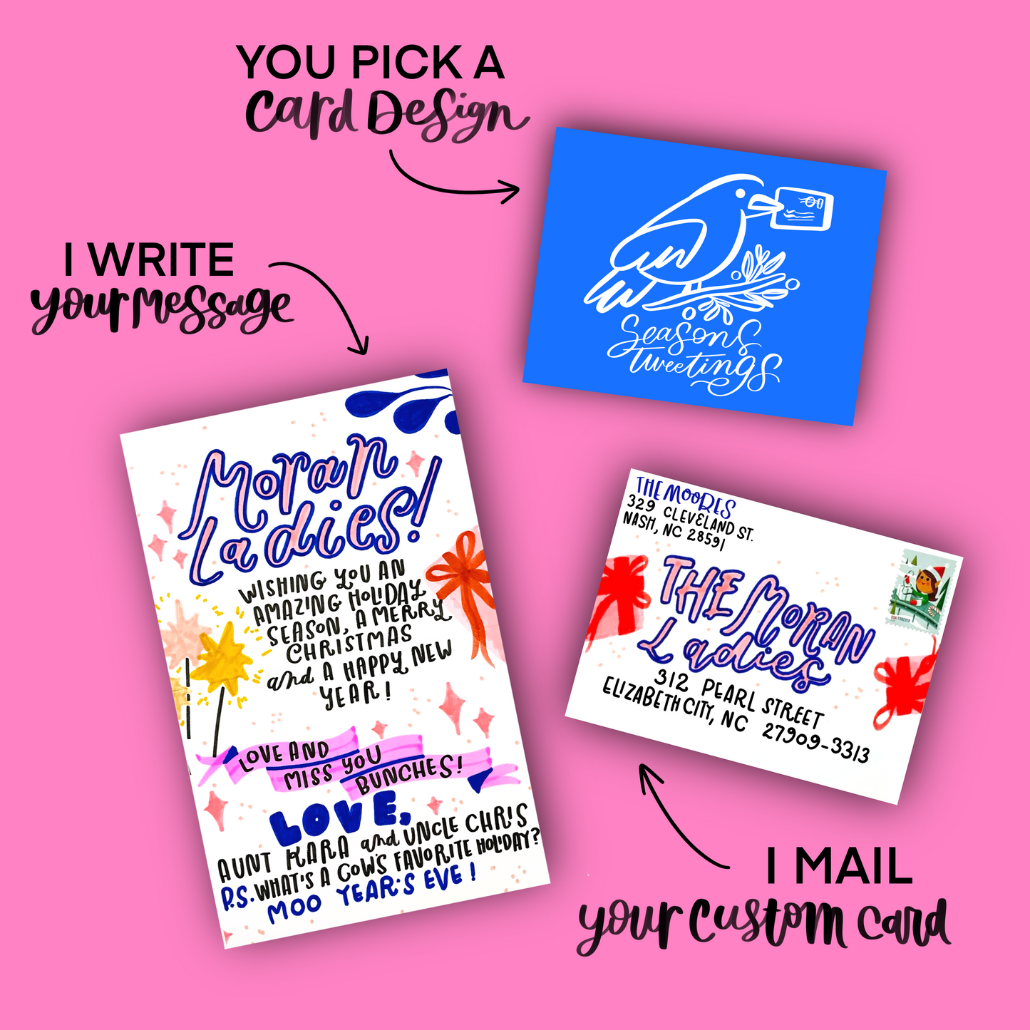 All You Needle Is Love Winter Card