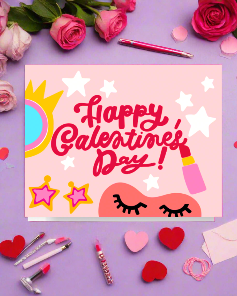 Happy Galentines Day Card
