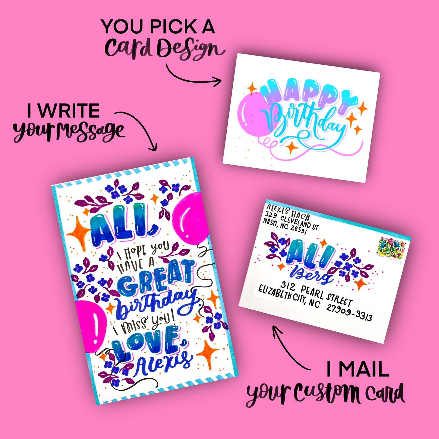 Caramel Apple Friends Card
