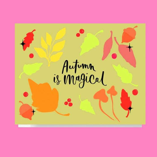 Autumn Is Magical Card