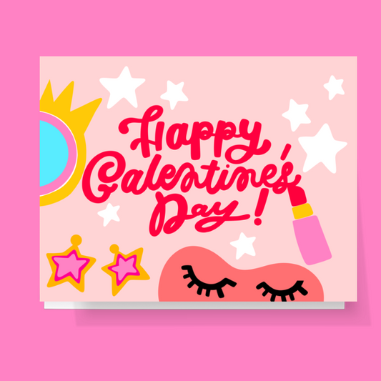 Happy Galentines Day Card