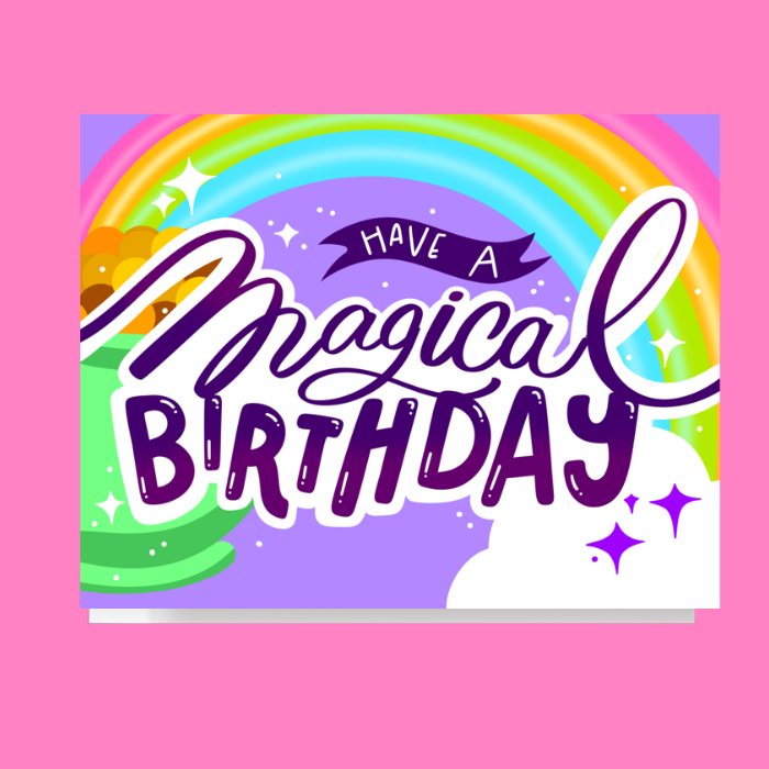 Magical Birthday Card