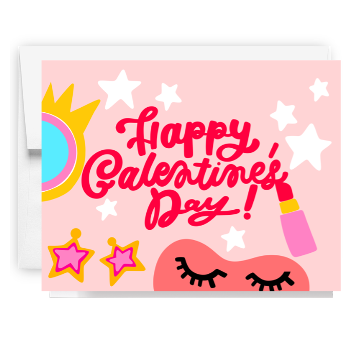 Happy Galentines Day Card