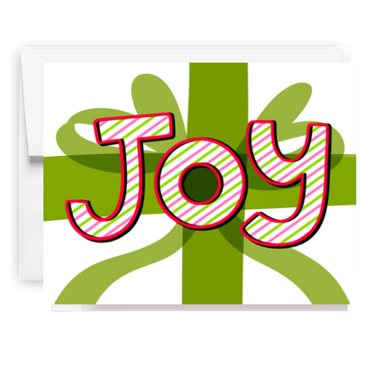 Joy Holiday Bow Card