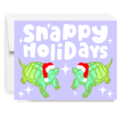 Snappy Holidays Turtle Card