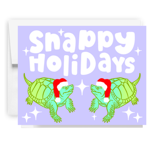 Snappy Holidays Turtle Card