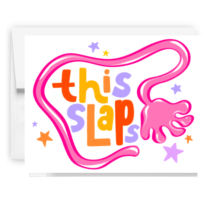 This Slaps Slappy Hand Card