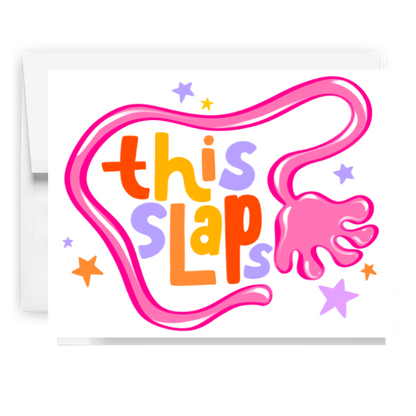 This Slaps Slappy Hand Card