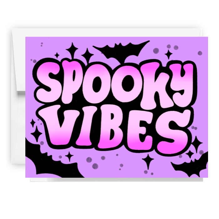 Spooky Vibes Halloween Card
