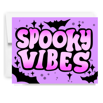 Spooky Vibes Halloween Card