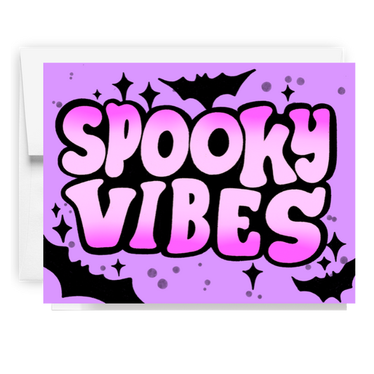 Spooky Vibes Halloween Card