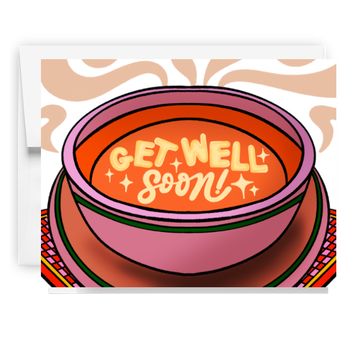 Get Well Soon Soup Card