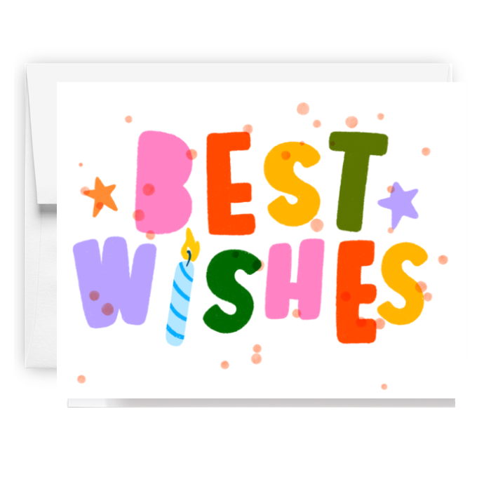 Best Wishes Birthday Card