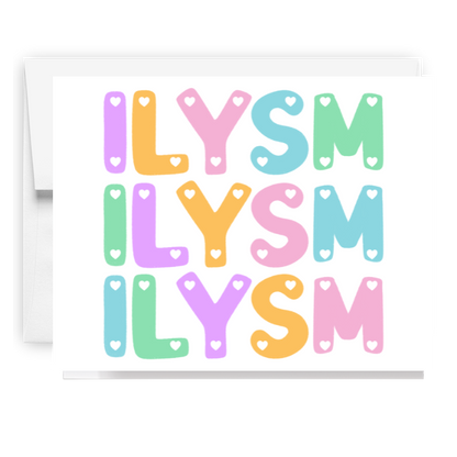 ILYSM Card