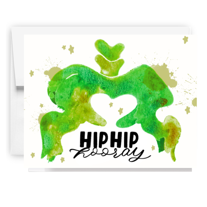 Hip Hip Hooray Xray Card