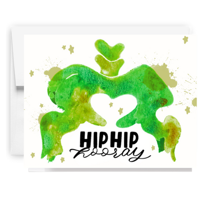 Hip Hip Hooray Xray Card