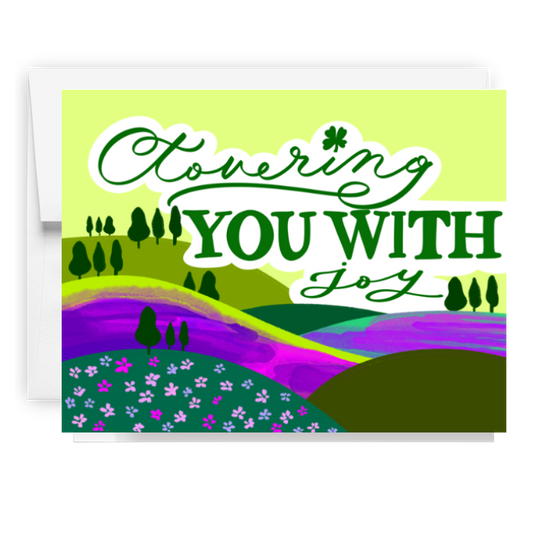 Clovering You With Joy Card