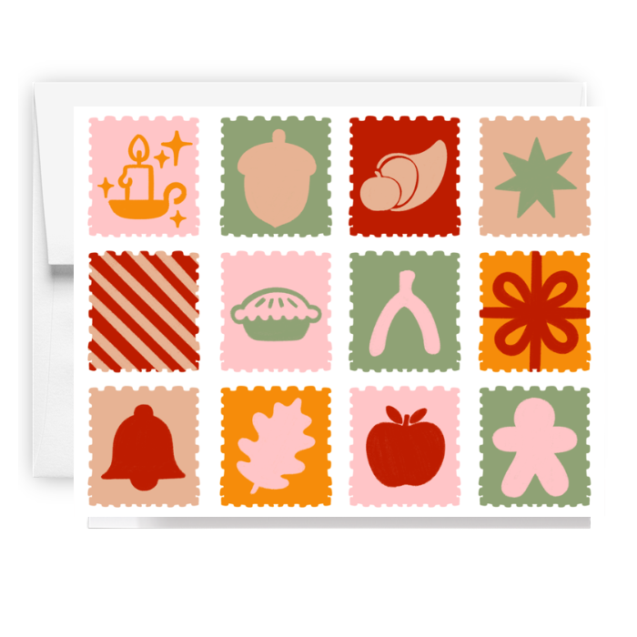 Thanksgiving Stamps Card
