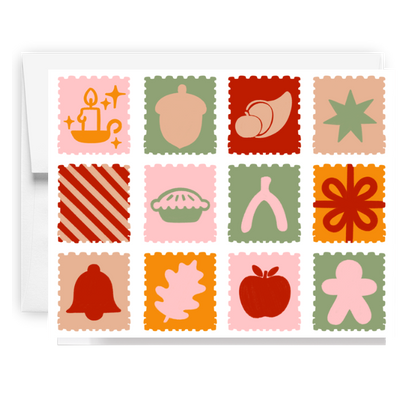 Thanksgiving Stamps Card