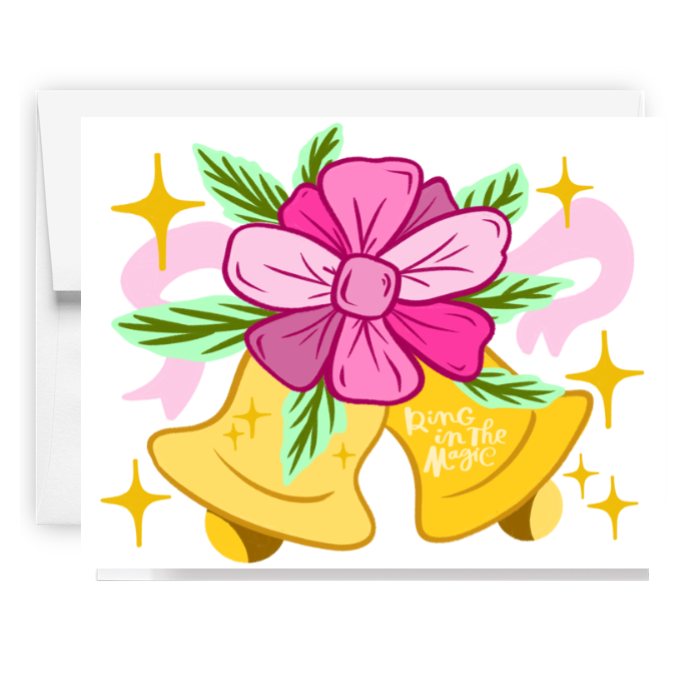 Ring In The Magic Holiday Bells Card