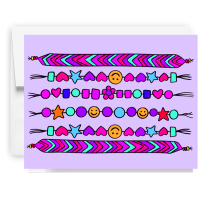 Friendship Bracelet Card