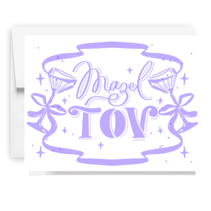Mazel Tov Toast Card