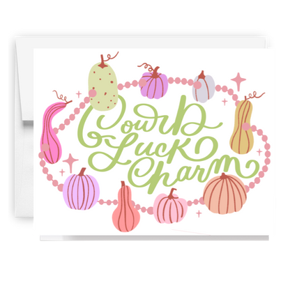 Gourd Luck Charm Bracelet Card
