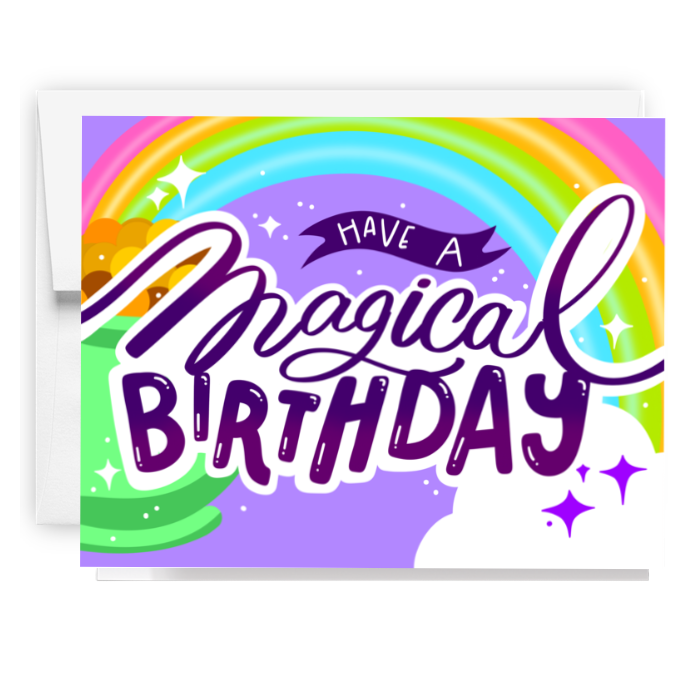 Magical Birthday Card