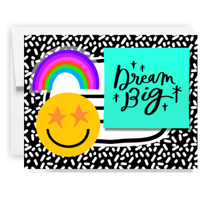 Dream Big Notebook Card