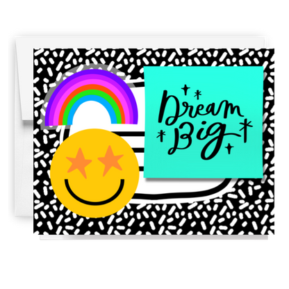 Dream Big Notebook Card