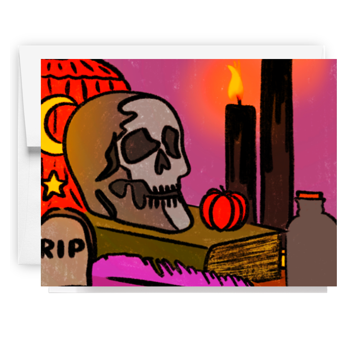 Halloween Decor Card