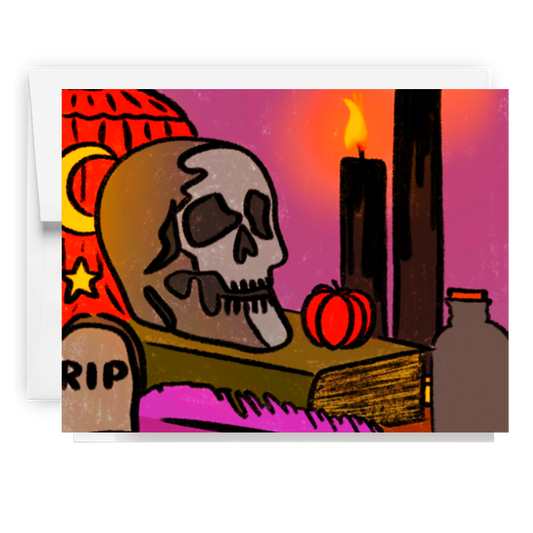 Halloween Decor Card