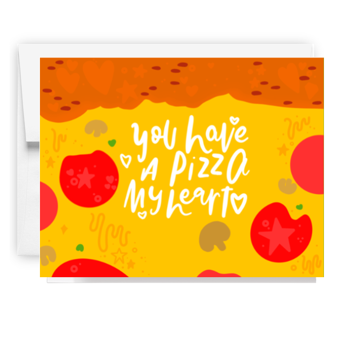 Pizza My Heart Card