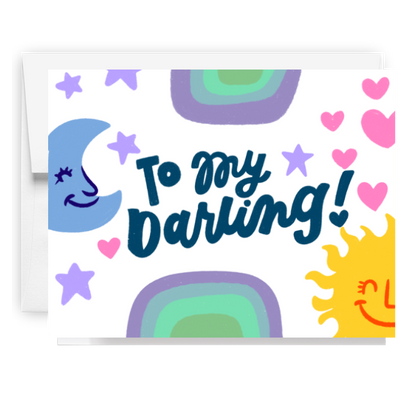 To My Darling Celestial Card