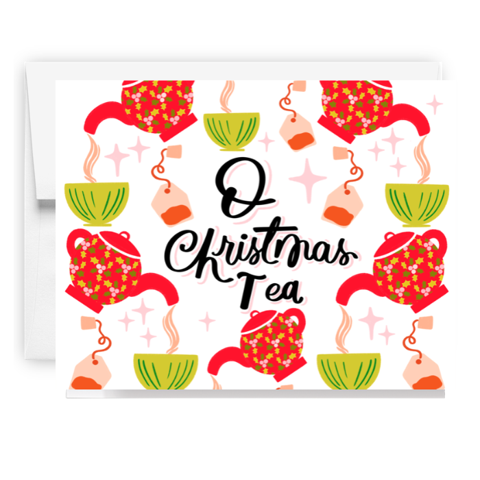 O Christmas Tea Card