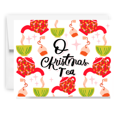 O Christmas Tea Card
