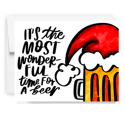 Beer Holiday Card