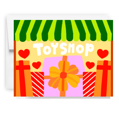 Toy Shop Holiday Card