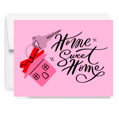 Home Sweet Home Keychain Card