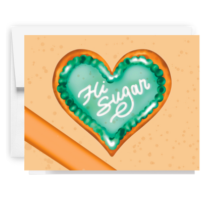 Hi Sugar Cookie Card