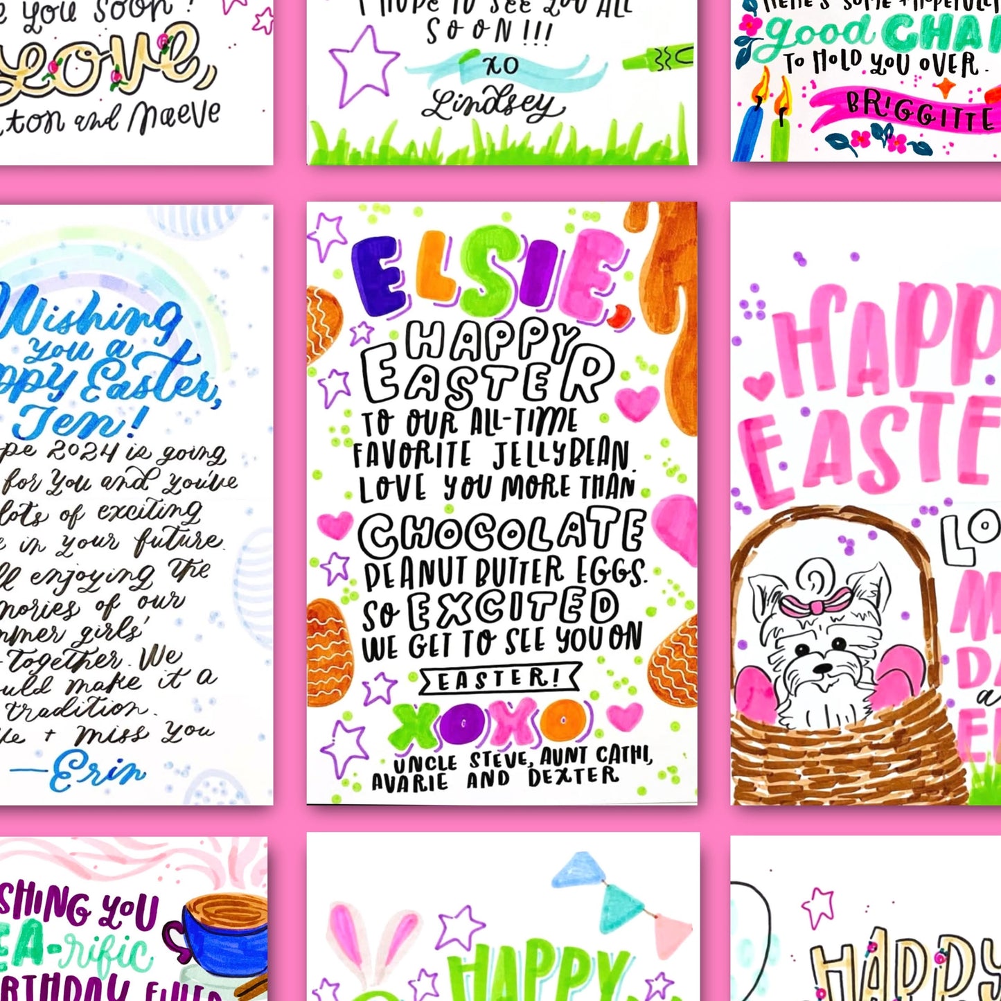 Happy Easter Basket Card