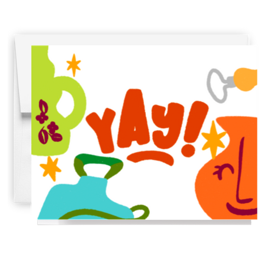 Yay Ceramic Tools Card