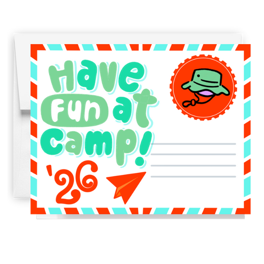 Have Fun At Camp Post Card
