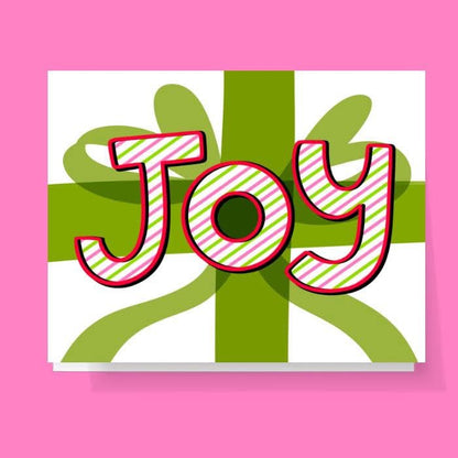 Joy Holiday Bow Card