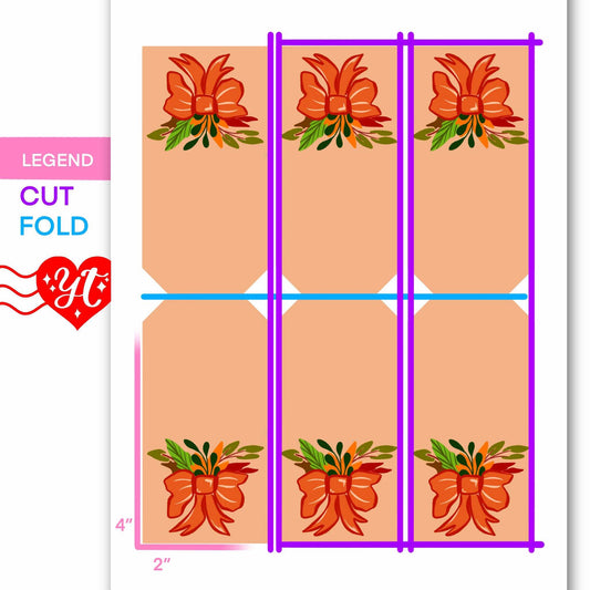 Thankful Bow Printable Gift Tags