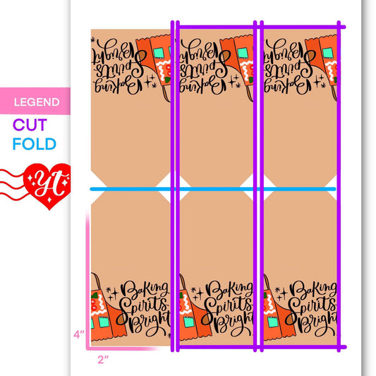 Baking Spirits Bright Printable Gift Tags