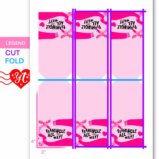 Flamingle All The Way Printable Gift Tags