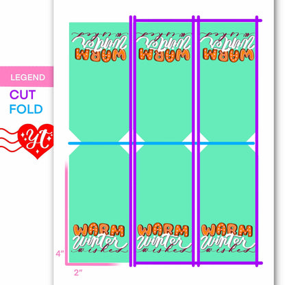 Warm Winter Wishes Printable Gift Tags