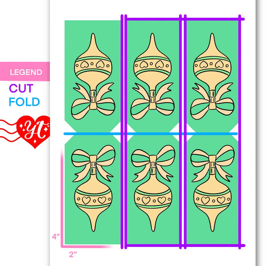 Vintage Ornament Printable Gift Tags