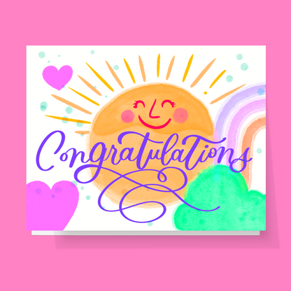 Sunshine Congratulations Card